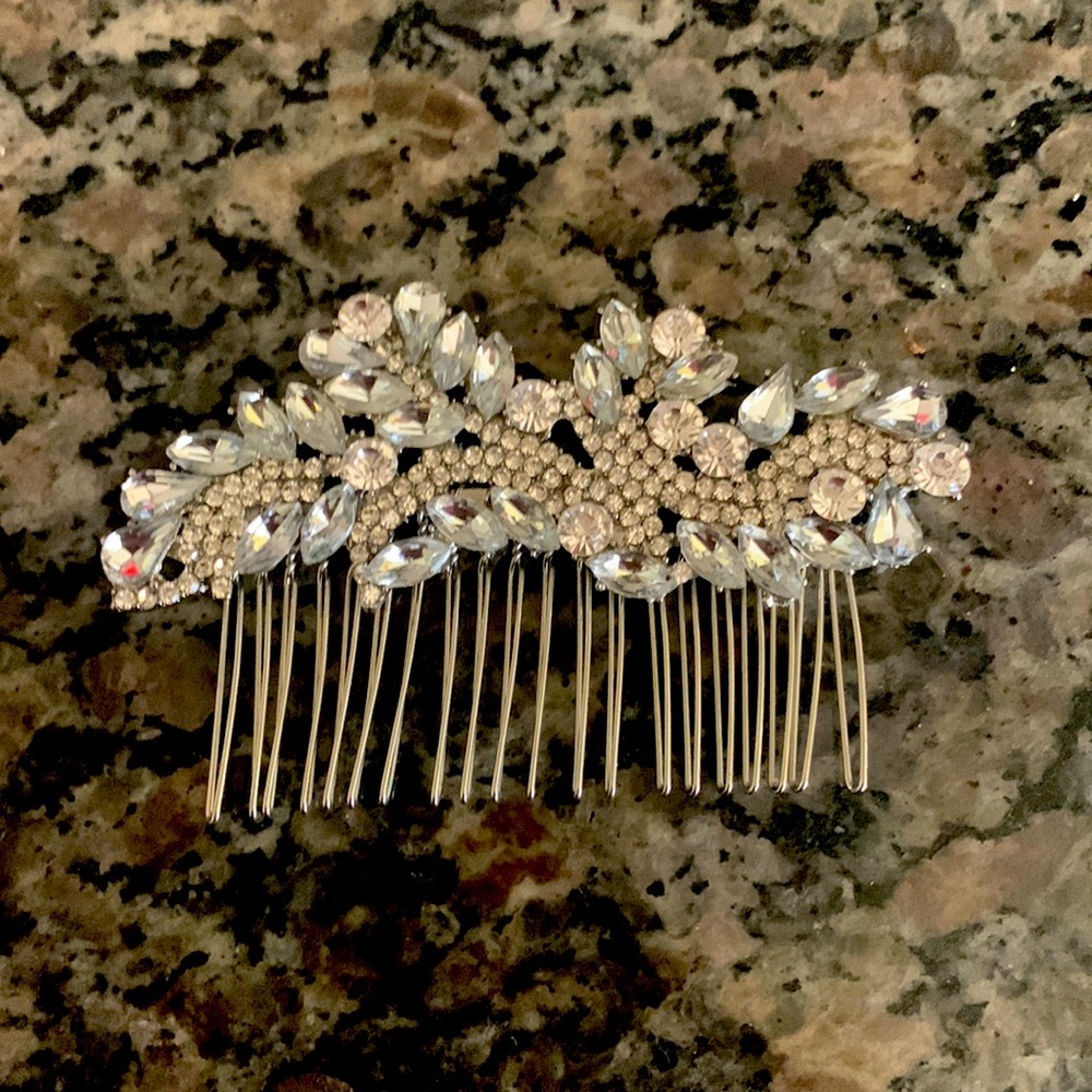 Rhinestone Hair Comb